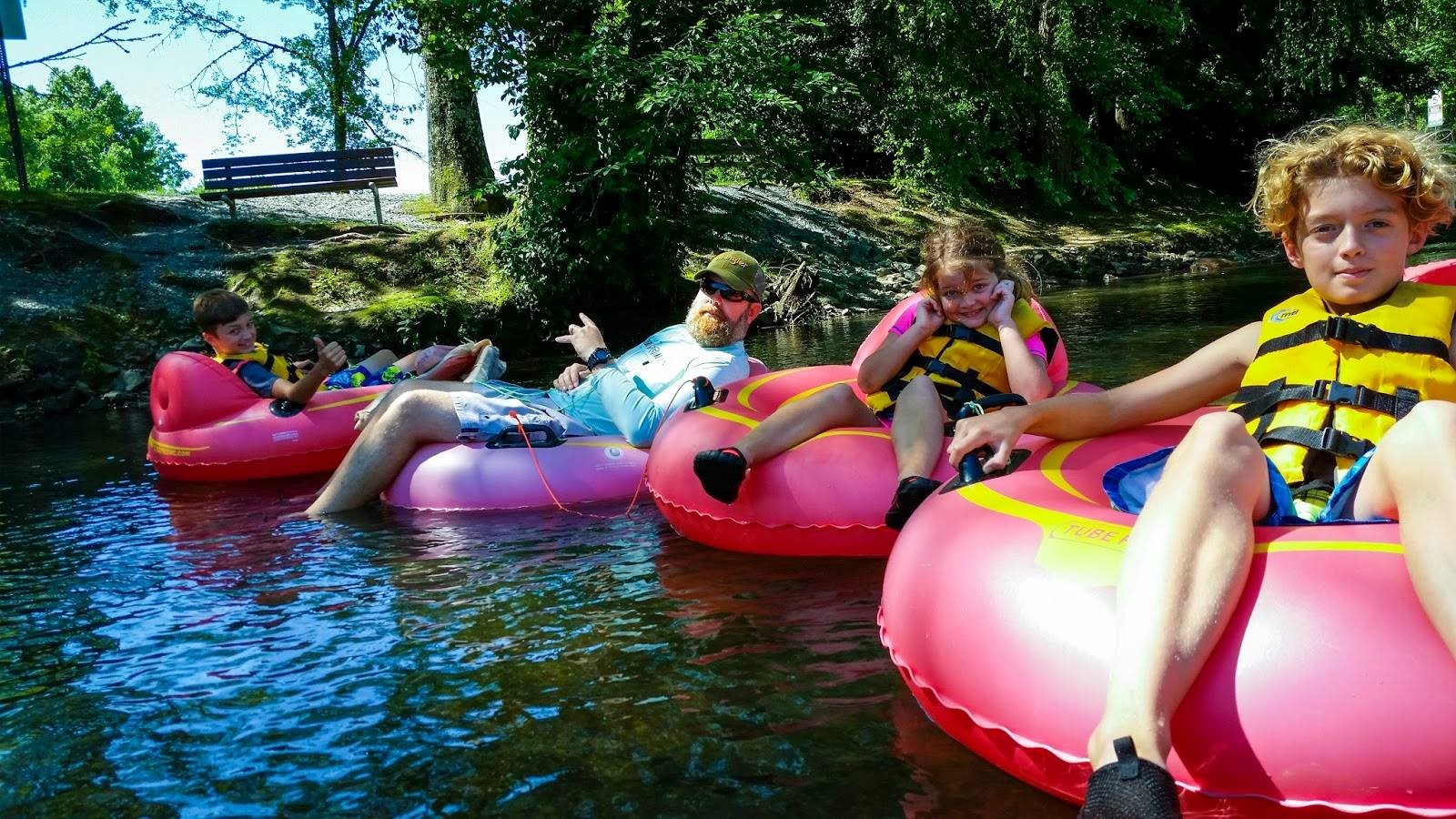 Photo Courtesy of Toccoa River Tubing Company Escape to Blue Ridge